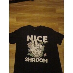 Nice Shroom Peace Sign T-shirt Size L